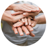 image of peoples hands on top of each other | The Gulf Coast Sexual Assault Program provides services to victims of sexual violence in Bay, Gulf, Calhoun, Jackson, Washington, Santa Rosa, Escambia, Okaloosa, Walton and Holmes Counties